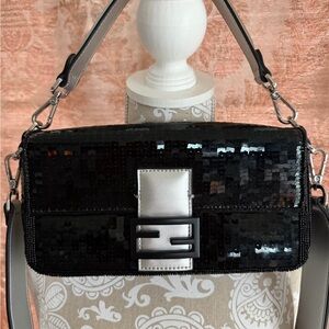 Fendi Sequin Shoulder Bag New
